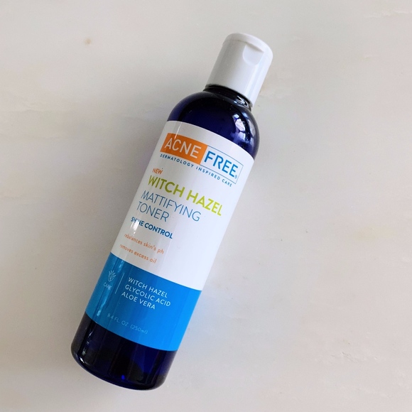 witch hazel mattifying toner